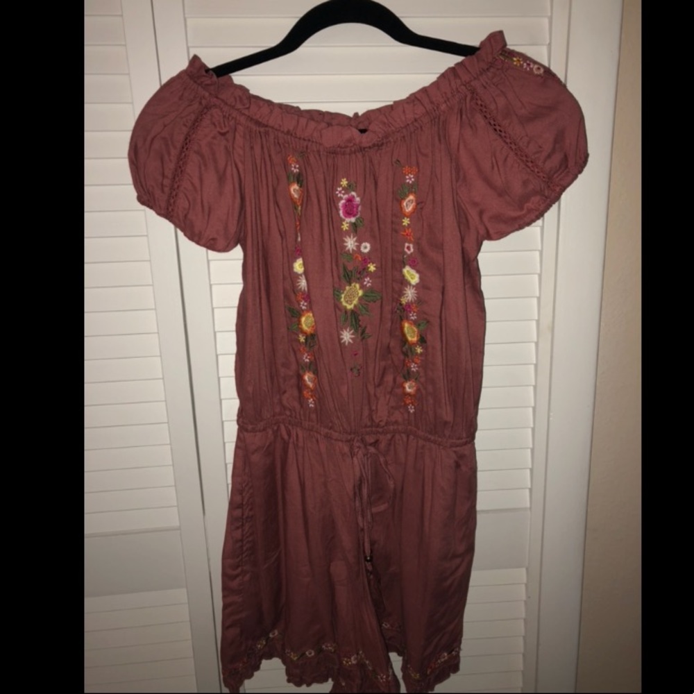 Pink Latin Romper